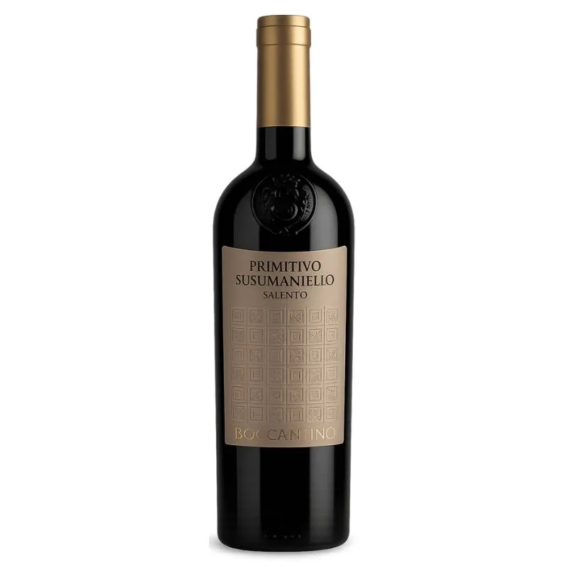 Primitivo Susumaniello Salento Boccantino 2024 rødvin fra Italien