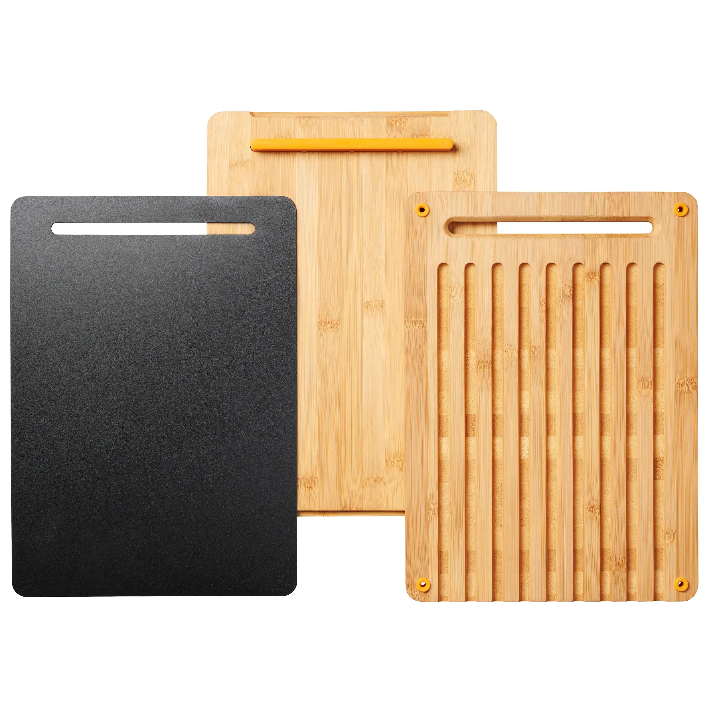 3 stk. functional form skærebrætter i forskellige størrelser og designs