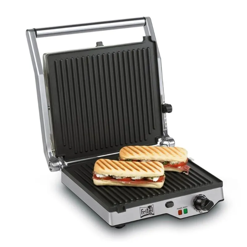 Fritel GR2275 panini grill I stål med plads til 5-8 personer