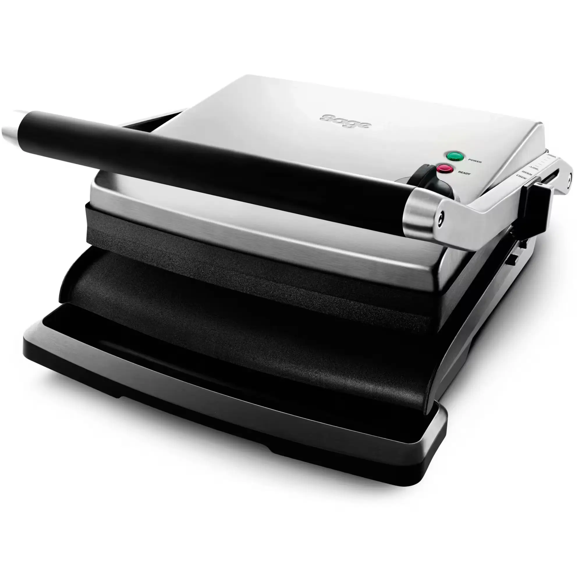 Sage The Adjusta panini grill med non stick-belagte plader