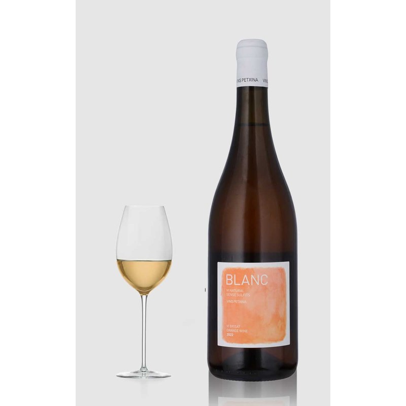 Blanc VI Naturel Brisat orangevin Vins Petxina 2024 flaske