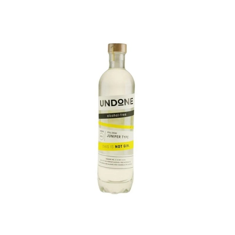 Undone No. 2 Not Gin alkoholfri 70 cl flaske