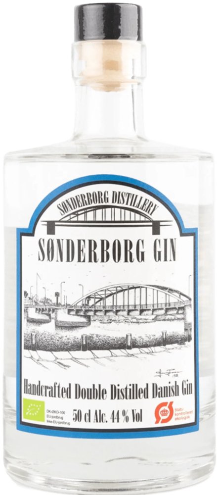 Sønderborg Gin 50 cl flaske fra Sønderborg Distillery